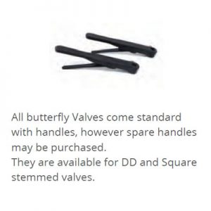 Handle for Butterfly Valves