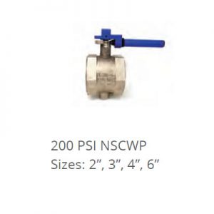 T Series Threaded End Butterfly Valve