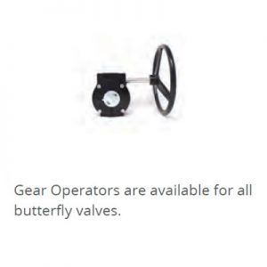 Gear Op for Butterfly Valves